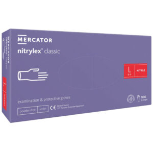 Mercator rukavice Nitrylex Classic violet L