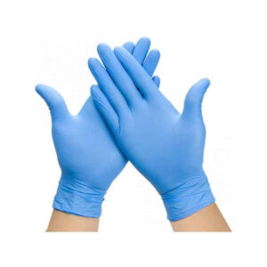 Nitrilové rukavice modré L