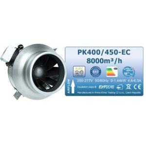 Prima Klima ventilátor Blueline PK400/450-EC - 8000 m3/h