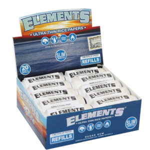 Elements Rolls Refill papírky rolovací King Size Slim BEZ POUZDRA 5m