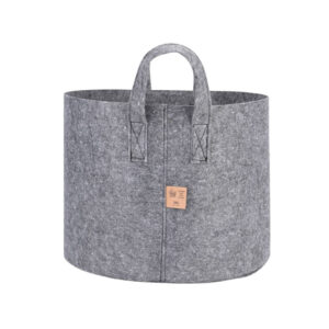 Dirt Bag Grey textilní květináč 39x30 cm - 39 l